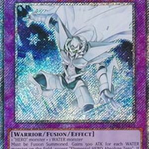 Yu-Gi-Oh! Elemental HERO Absolute Zero (V.1 - Platinum Secret Rare)
