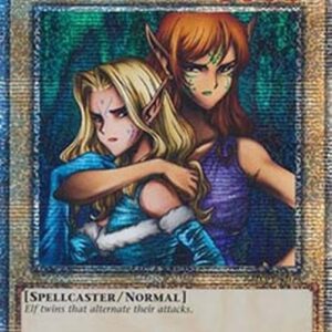 Yu-Gi-Oh! Gemini Elf (V.2 - Quarter Century Secret Rare)