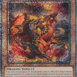 Yu-Gi-Oh! Blaster, Dragon Ruler of Infernos (V.5 - Quarter Century Secret Rare)