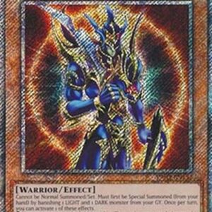 Yu-Gi-Oh! Black Luster Soldier - Envoy of the Beginning (V.1 - Platinum Secret Rare)