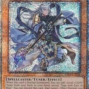 Yu-Gi-Oh! Sage with Eyes of Blue (V.2 - Quarter Century Secret Rare)