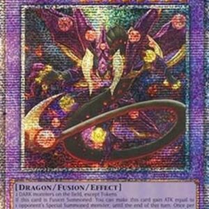 Yu-Gi-Oh! Starving Venom Fusion Dragon (V.2 - Quarter Century Secret Rare)