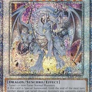 Yu-Gi-Oh! Azure-Eyes Silver Dragon (V.2 - Quarter Century Secret Rare)