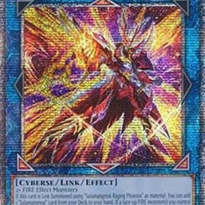 Yu-Gi-Oh! Salamangreat Raging Phoenix (V.5 - Quarter Century Secret Rare)