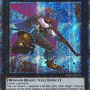Yu-Gi-Oh! Castel, the Skyblaster Musketeer (V.2 - Quarter Century Secret Rare)