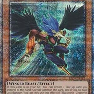 Yu-Gi-Oh! Blackwing - Zephyros the Elite (V.2 - Quarter Century Secret Rare)