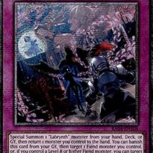 Yu-Gi-Oh! Big Welcome Labrynth (V.5 - Quarter Century Secret Rare)