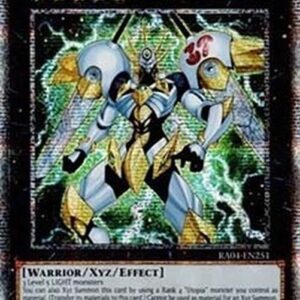 Yu-Gi-Oh! Number : Utopia the Lightning (V.2 - Quarter Century Secret Rare)