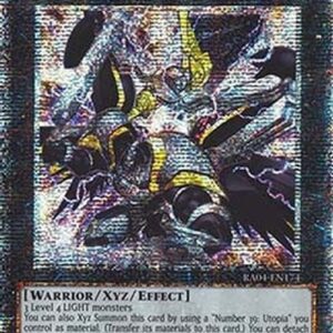 Yu-Gi-Oh! Number : Utopia Ray (V.2 - Quarter Century Secret Rare)