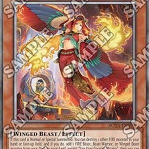 Yu-Gi-Oh! ROTA Fire King Courtier Ulcanix (V.2 - Quarter Century Secret Rare)