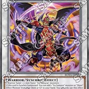 Yu-Gi-Oh! ROTA Legendary Lord Six Samurai - Shi En (V.2 - Quarter Century Secret Rare)