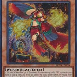 Yu-Gi-Oh! ROTA Fire King Courtier Ulcanix (V.1 - Secret Rare)
