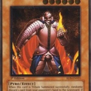 Yu-Gi-Oh! RDS Thestalos the Firestorm Monarch (V.2 - Ultimate Rare)