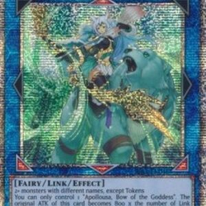Yu-Gi-Oh! RIRA Apollousa, Bow of the Goddess (V.2 - Starlight Rare)