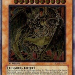 Yu-Gi-Oh! SOI Hamon, Lord of Striking Thunder (V.2 - Ultimate Rare)