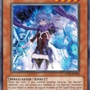Yu-Gi-Oh! STBL Dance Princess of the Ice Barrier (V.2 - Oversized)