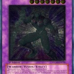 Yu-Gi-Oh! STON-JP Elemental HERO Glow Neos (V.2 - Ultimate Rare)