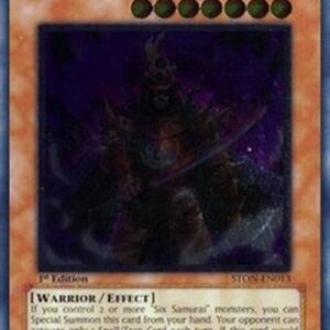 Yu-Gi-Oh! STON Great Shogun Shien (V.2 - Ultimate Rare)