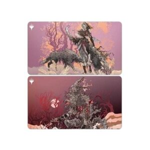 Magic: The Gathering Innistrad: Midnight Hunt: "Arlinn, the Pack's Hope // Arlinn, the Moon's Fury" Double-Sided Playmat