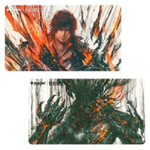 Magic: The Gathering - FINAL FANTASY: "Clive, Ifrit's Dominant // Ifrit, Warden of Inferno" Double-Sided Playmat