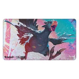 Magic: The Gathering - FINAL FANTASY: "Traveling Chocobo" (Black) Holofoil Playmat
