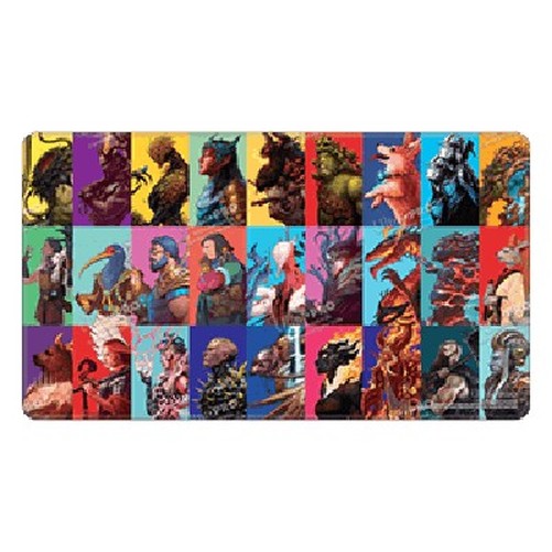 Magic: The Gathering Modern Horizons 3: "Pop Art Medley" Stitched Playmat