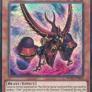 Yu-Gi-Oh! Blade Garoodia the Cubic Beast (V.3 - Secret Rare)