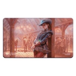 Magic: The Gathering Outlaws of Thunder Junction: "Marchesa, Dealer of Death" White Stitched Playmat