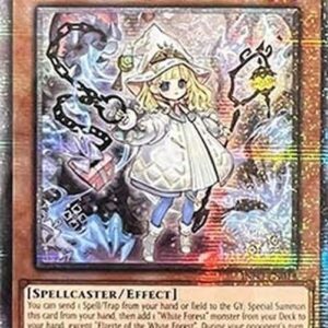 Yu-Gi-Oh! INFO Elzette of the White Forest (V.2 - Quarter Century Secret Rare)