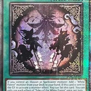 Yu-Gi-Oh! INFO Tales of the White Forest (V.2 - Quarter Century Secret Rare)