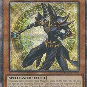 Yu-Gi-Oh! INFO Dark Magician the Magician of Black Magic (V.2 - Quarter Century Secret Rare)