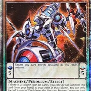 Yu-Gi-Oh! INFO Disablaster the Negation Fortress (V.2 - Quarter Century Secret Rare)