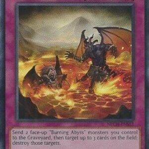 Yu-Gi-Oh! NECH Fire Lake of the Burning Abyss (V.2 - Super Rare)