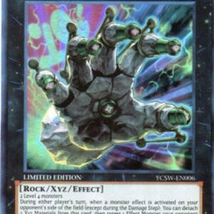 Yu-Gi-Oh! YCSW Number 106: Giant Hand (V.1 - Super Rare)
