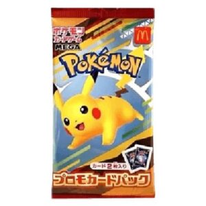 Pokemon McDonald's 2025 Japan Promo Pack Japanese