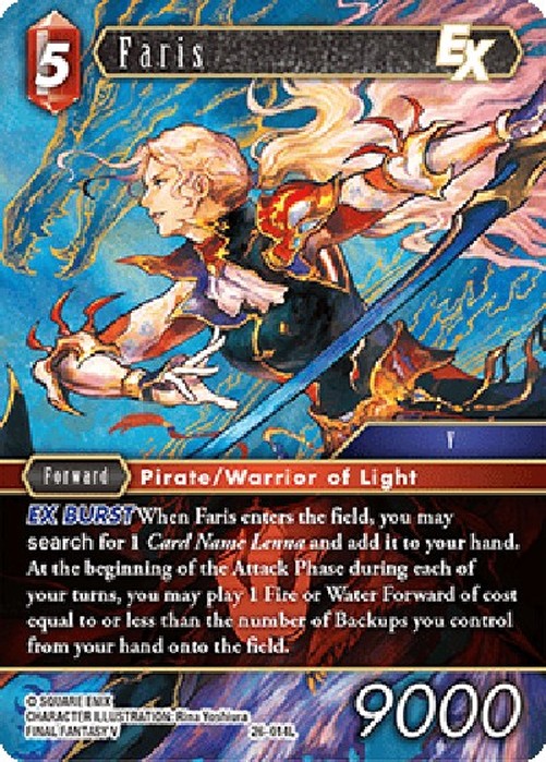 Final Fantasy TCG Faris (26-014) (V.1)