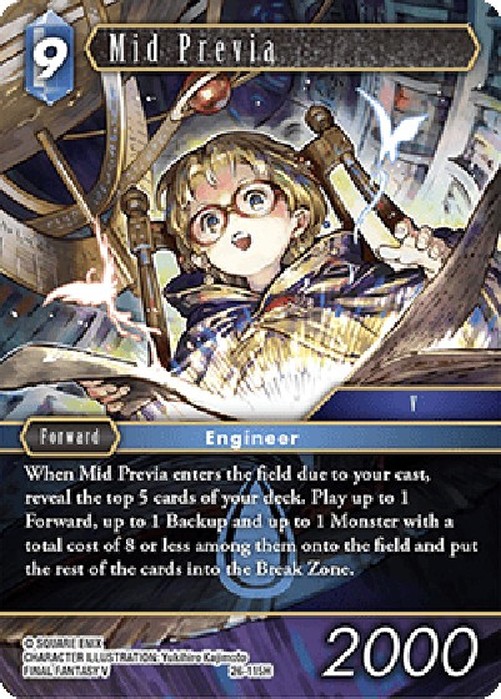 Final Fantasy TCG Mid Previa (26-115) (V.1)
