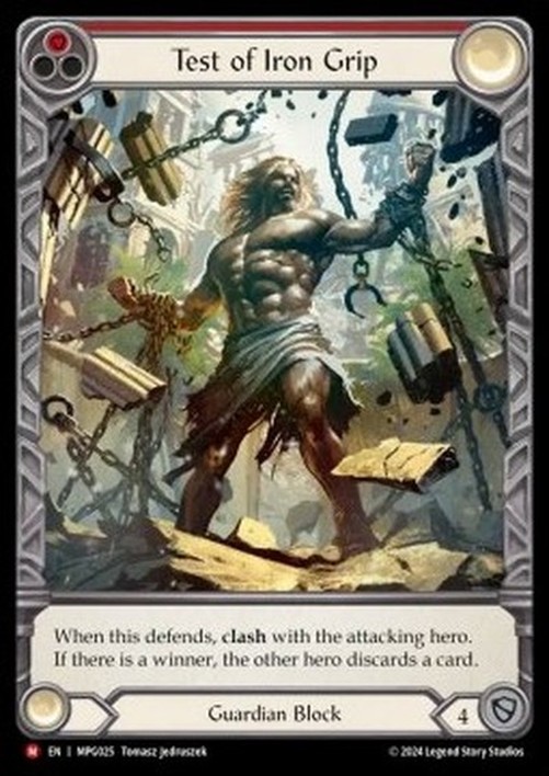 Flesh And Blood MPG Test of Iron Grip