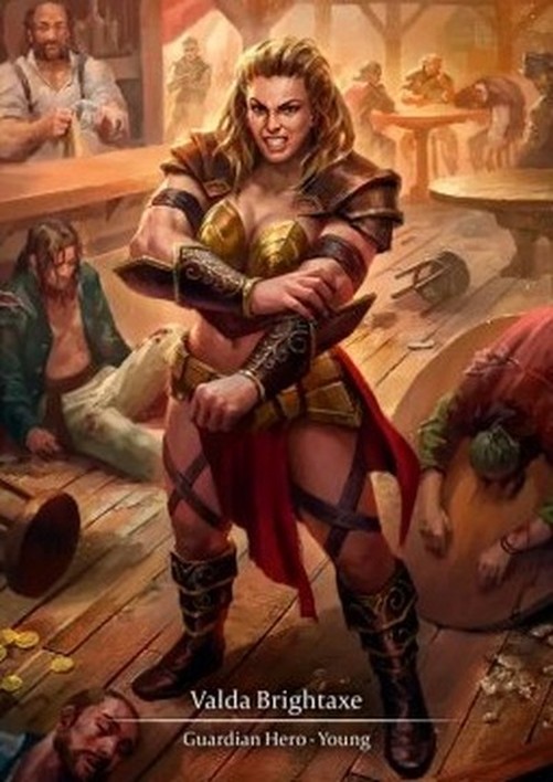 Flesh And Blood MPG Valda Brightaxe