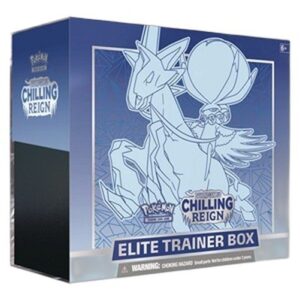 Pokemon Chilling Reign Ice Rider Calyrex Elite Trainer Box
