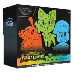 Pokemon Paldea Evolved Pokemon Center Elite Trainer Box