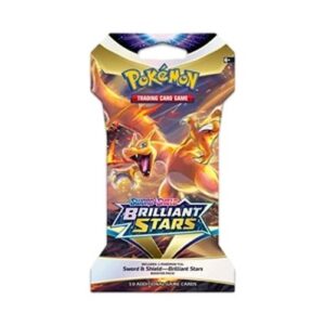 Pokemon Brilliant Stars Sleeved Booster