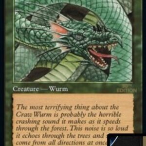 Magic: The Gathering Craw Wurm (V.2)