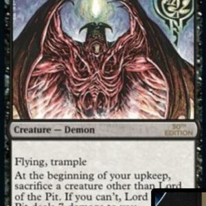 Magic: The Gathering Lord of the Pit (V.1)