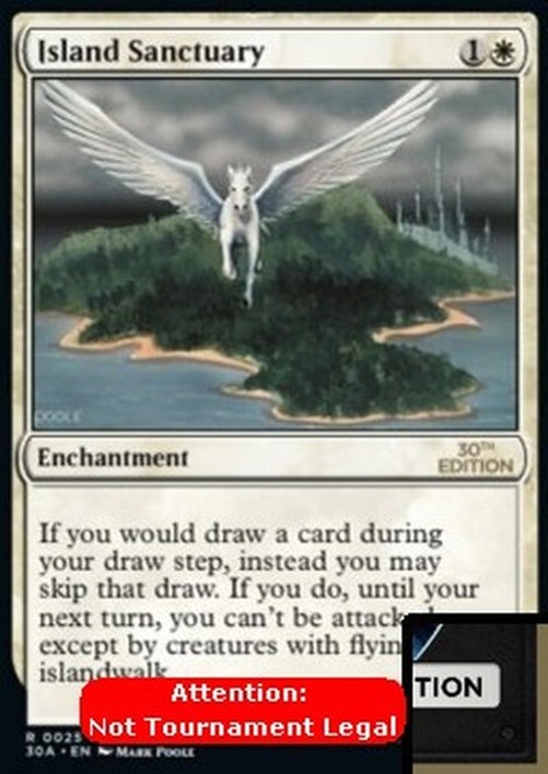 Magic: The Gathering Island Sanctuary (V.1)