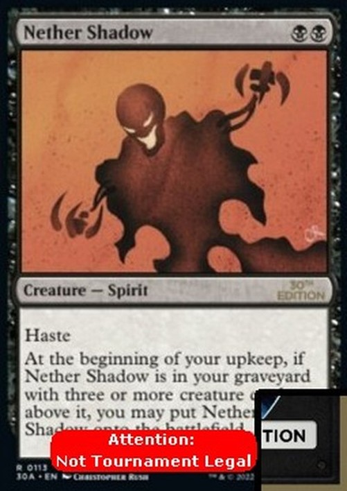 Magic: The Gathering Nether Shadow (V.1)