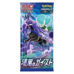 Pokemon Jet Black Spirit Booster Korean