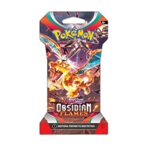 Pokemon Obsidian Flames Sleeved Booster