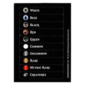 Magic: The Gathering BFZ Holiday Gift Box Sticker Sheet 1