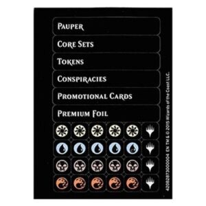 Magic: The Gathering BFZ Holiday Gift Box Sticker Sheet 4